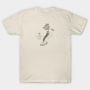 Skateboard Mermaid T-Shirt